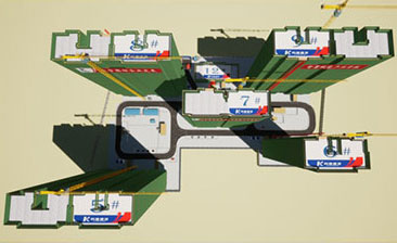 意昂平台 BIM中心六月份BIM技术落地应用总结